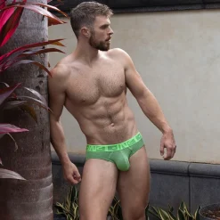 UNDERTONE Undertone|Low Rise Briefs*Low Rise Brief Gains Green
