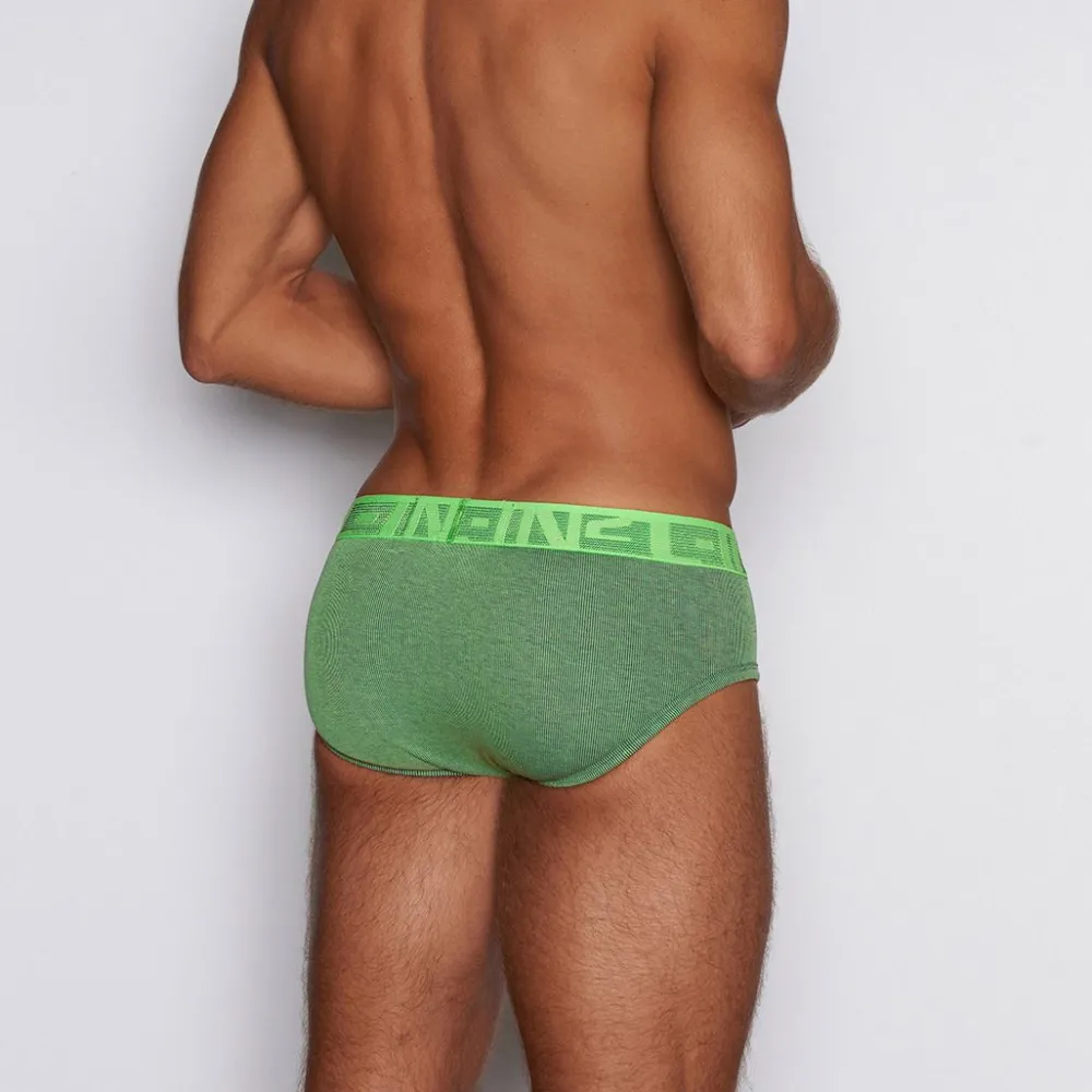 UNDERTONE Undertone|Mid Rise Briefs*Mid Rise Brief Gains Green