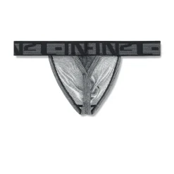 UNDERTONE Undertone|Thongs*Thong Newsprint Black