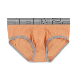 ZEN Zen|Mid Rise Briefs*Mid Rise Brief Otto Orange Heather